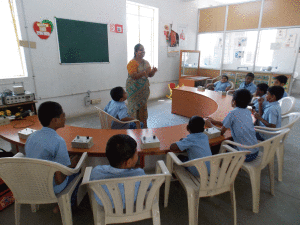 Teaching concept through signlanguage