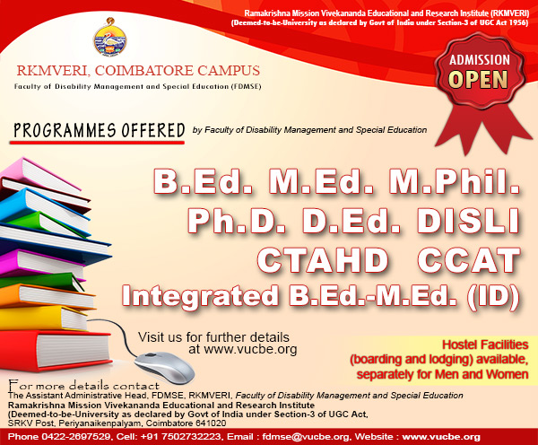 Admission Open – FDMSE – 2019